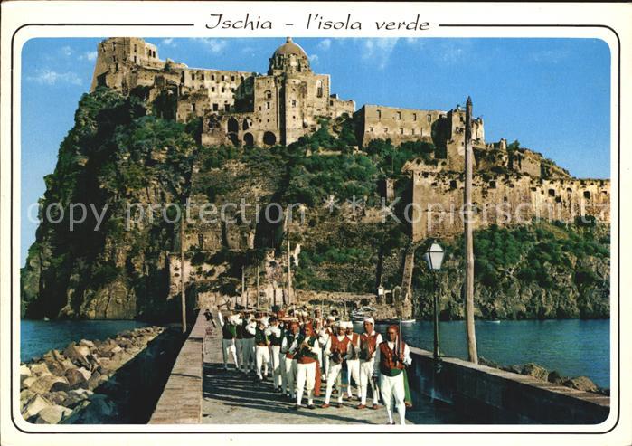Ischia Das Aragonische Schloss und die Inderezza