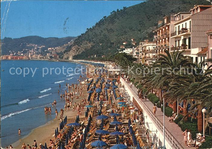 ALAssIO Savona Liguria IT Der Strand