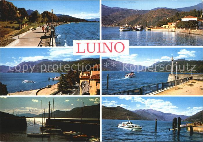 Luino Tragflaechenboot Anlegestelle Promenade