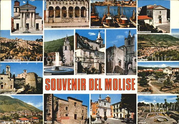 Campobasso Souvenier del Molise Baranello Isernia Termoli Montagano Castelmaoro