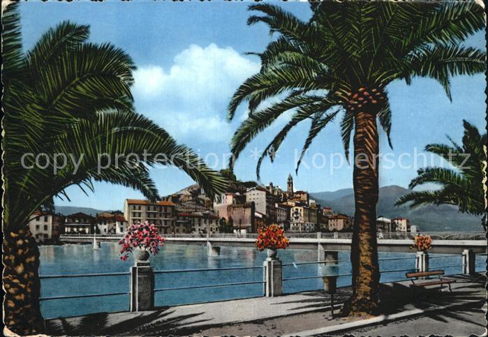 Ventimiglia Liguria Lungo Roja Promenade