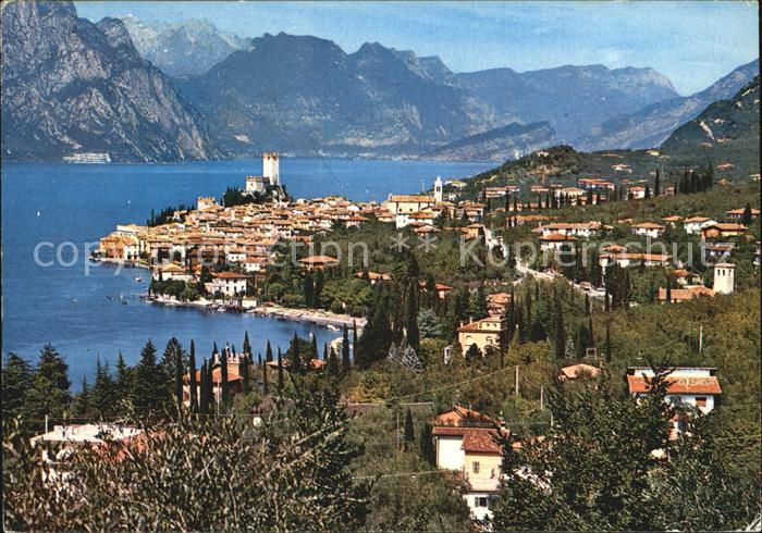 Malcesine Lago di Garda Gesamtansicht