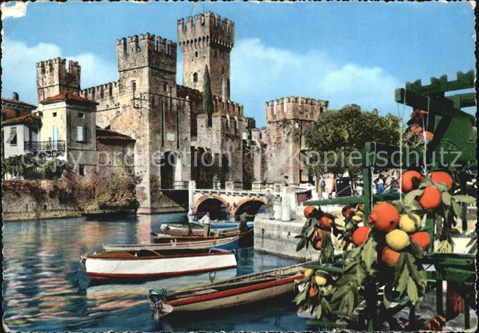 Sirmione Lago di Garda Das Schloss