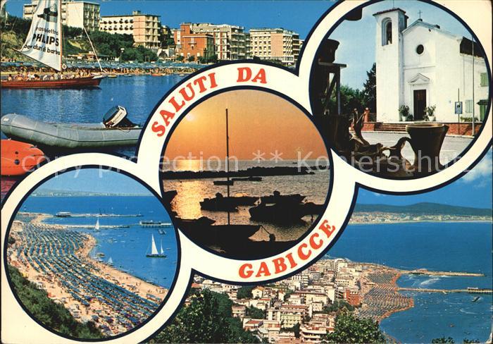 Gabicce Mare Strand Kirche