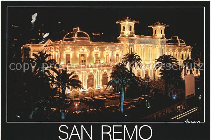 San Remo Nachtaufnahme