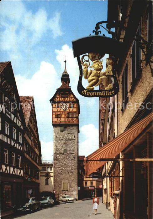 Schwaebisch Hall Kronmueller