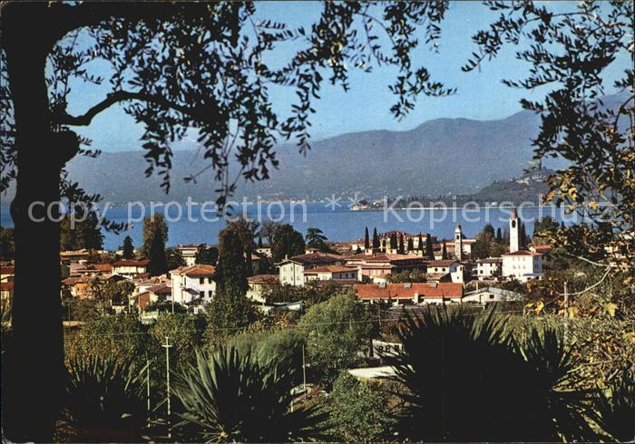 Bardolino Lago di Garda Gesamtansicht mit See