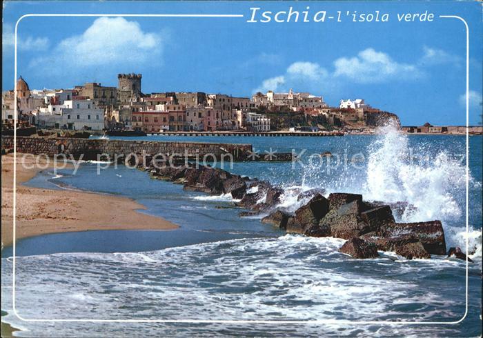 Forio d Ischia Brandung