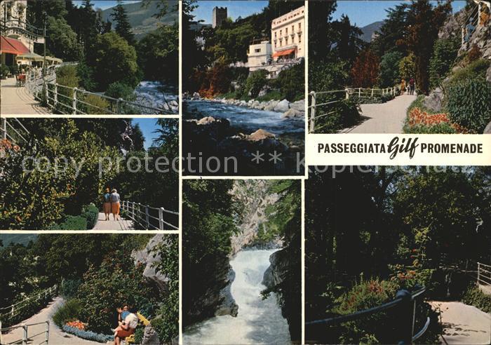 Merano Meran Passeggiata Gilf Promenade