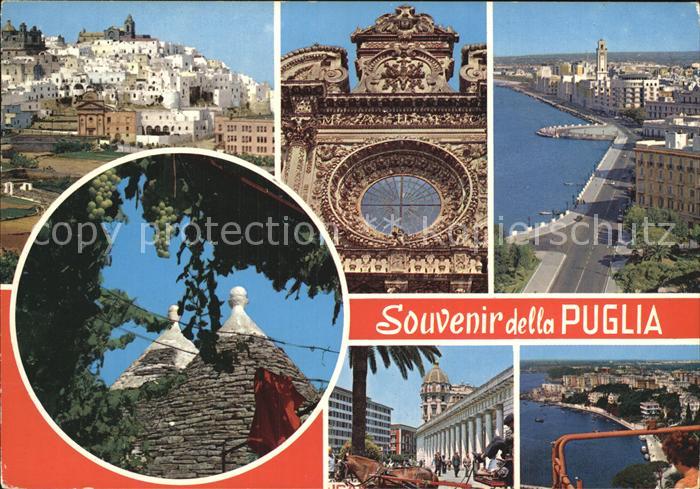 Puglia Promenade Kirche Teilansicht