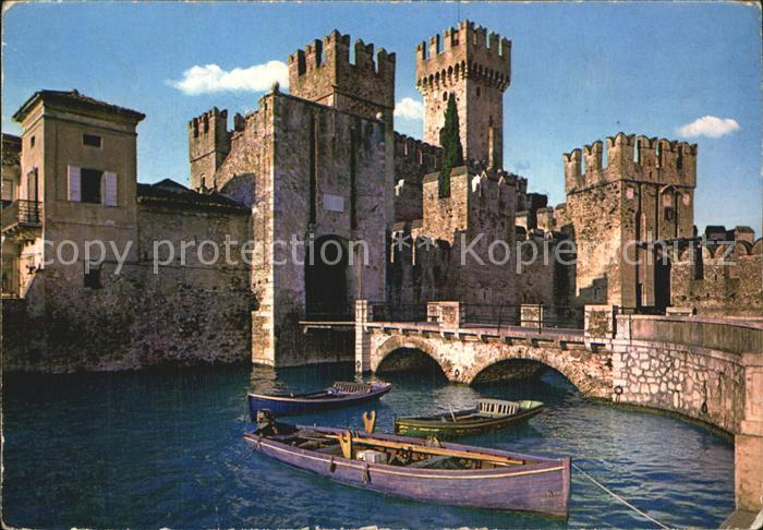 Sirmione Lago di Garda Das Schloss