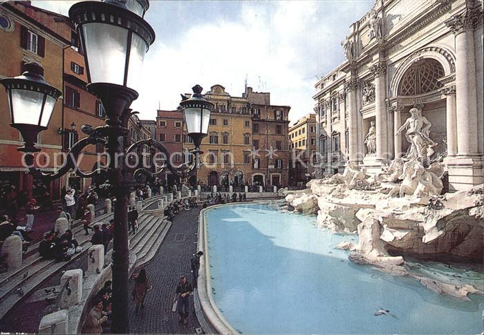 Roma Rom Trevi Brunnen