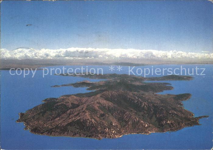 Isola d Elba Fliegeraufnahme