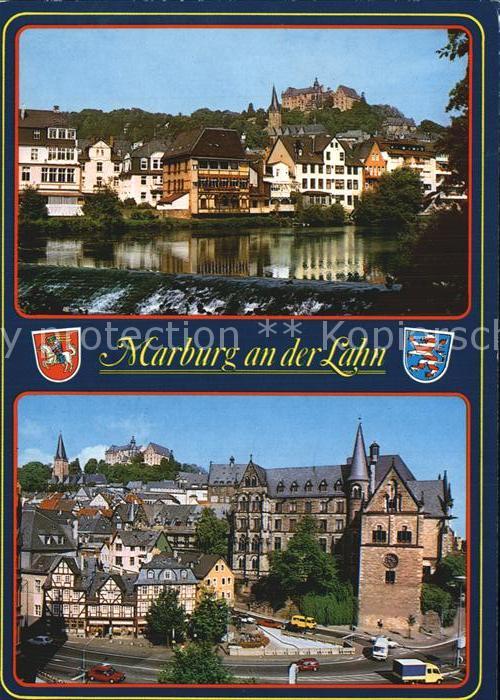Marburg Lahn Schloss Teilansicht
