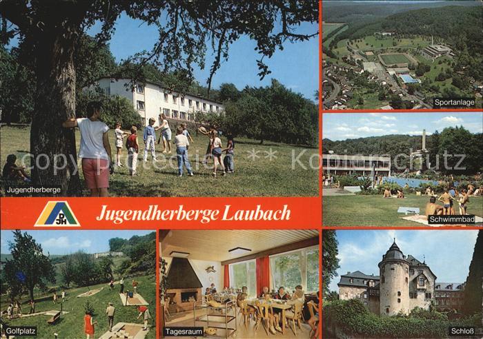 Laubach Hessen Jugendherberge Schwimmbad Golfplatz Schloss