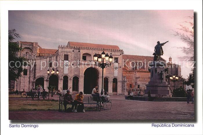 Santo Domingo Distrito Nacional Columbus Park Cathedral