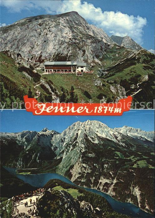 Jenner Berchtesgaden Berggaststaette Hohes Brett Koenigssee Steinernes Meer Watz