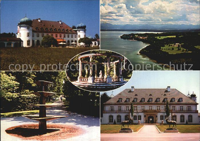 Hoehenried Starnberger See Schloss Brunnen Pavillon