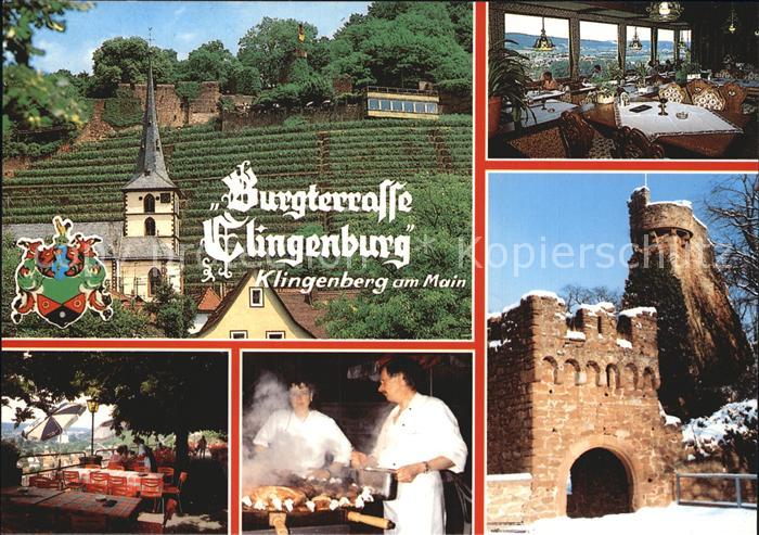 Klingenberg Main Cafe Restaurant Burgterrasse Clingenburg
