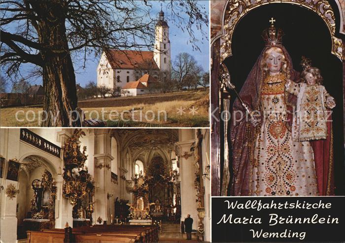 Wemding Wallfahrtskirche Maria Bruennlein zum Trost