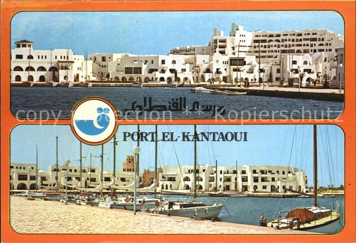 Port El-Kantaoui Teilansicht Hafen
