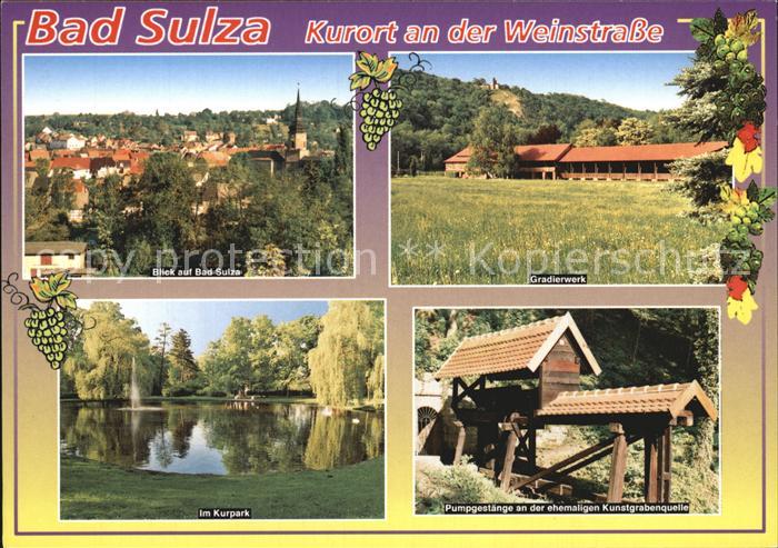 Bad Sulza Gradierwerk Im Kurpark Gesamtansicht