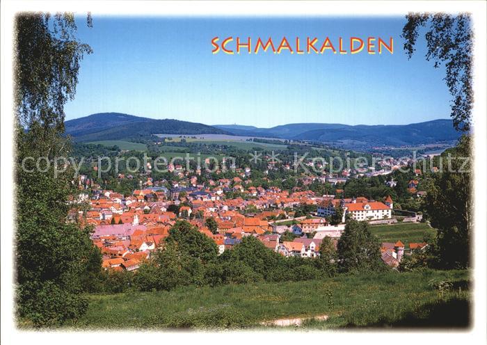 Schmalkalden Thueringen Gesamtansicht