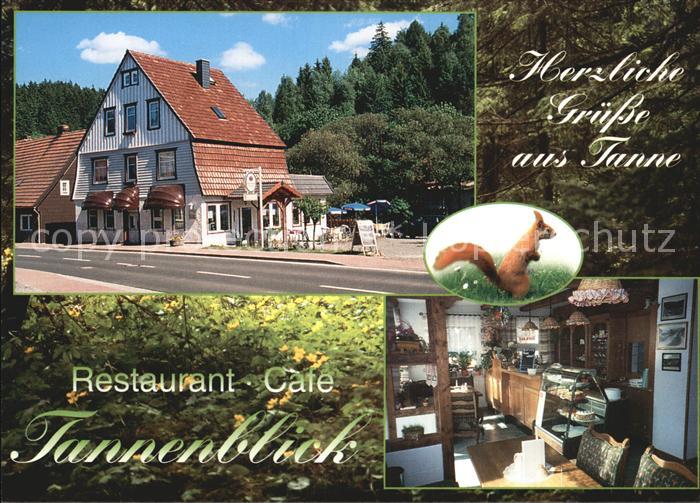 Tanne Harz Restaurant Cafe zum Tannenblick