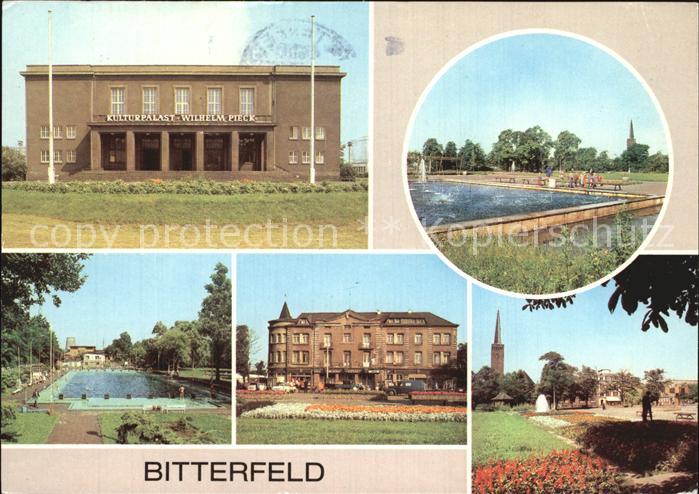 Bitterfeld Sachsen-Anhalt Kulturpalast Wilhelm Pieck Bad der Chemiearbeiter