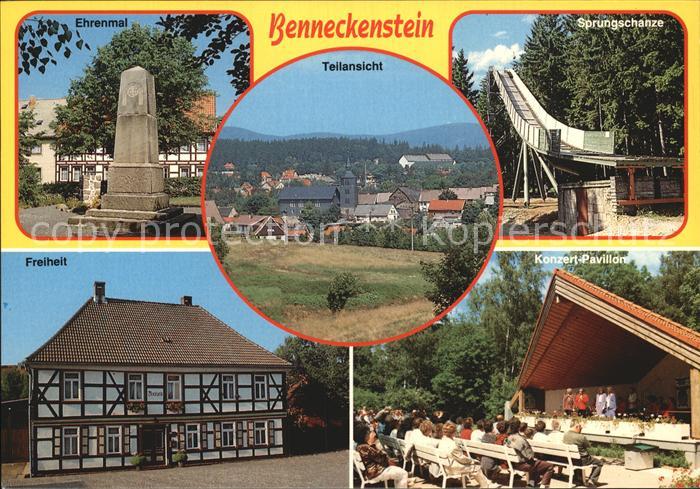 Benneckenstein Harz Sprungschanze Ehrenmal Freiheit
