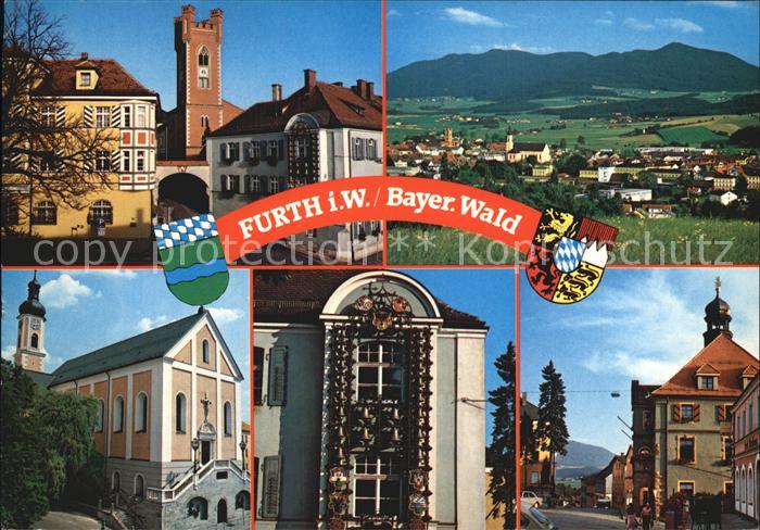 Furth Wald Kirche Stadtansicht