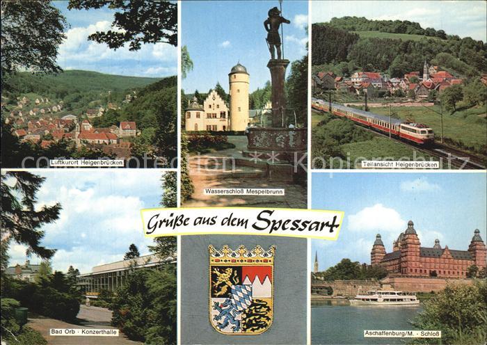 Heigenbruecken Bad Orb Konzerthalle Wasserschloss Mespelbrunn Burg Aschaffenburg