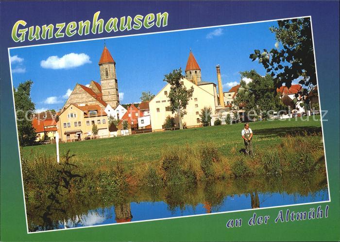 Gunzenhausen Altmuehlsee Partie an der Altmuehl