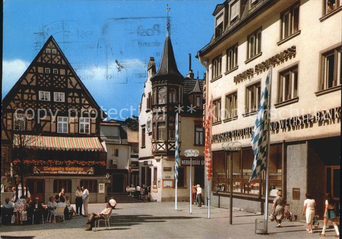 Bad Kissingen Fussgaengerzone am Markt