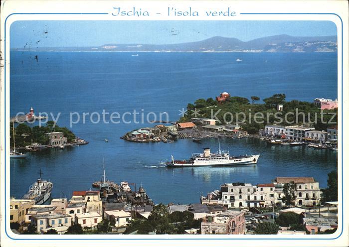Porto d Ischia Hafenansicht