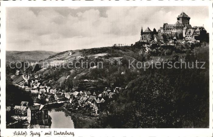 Burg Wupper Schloss mit Unterburg