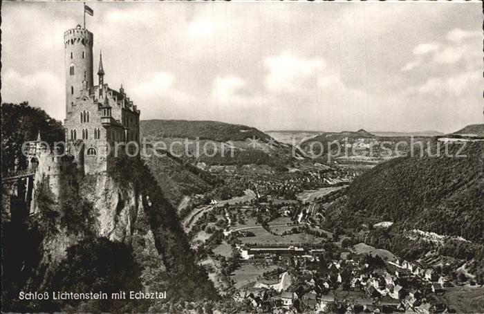 Lichtenstein Wuerttemberg Schloss Lichtenstein Echaztal