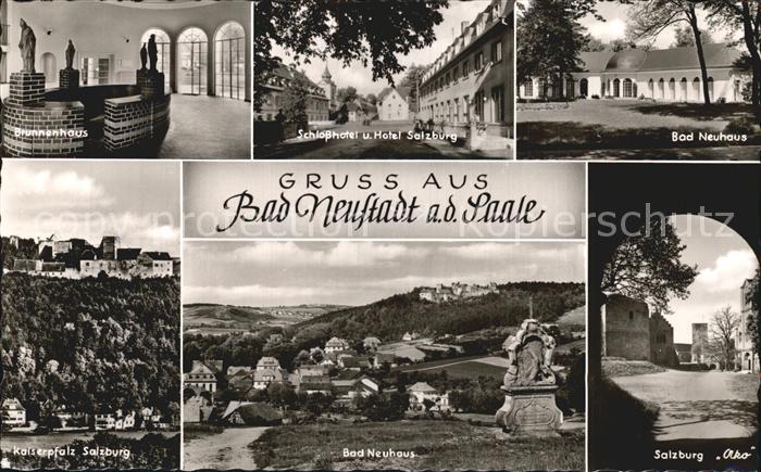 Bad Neustadt Brunnenhaus Bad Neuhaus Schlosshotel Hotel Salzburg Kaiserpfalz