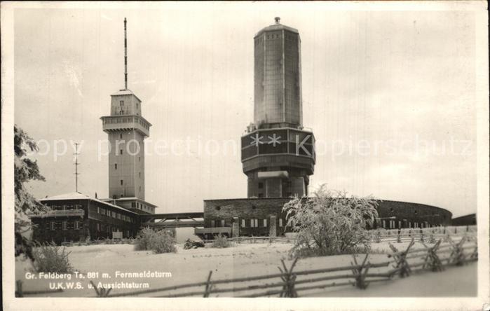 Feldberg Taunus Fernmeldeturm Aussichtsturm