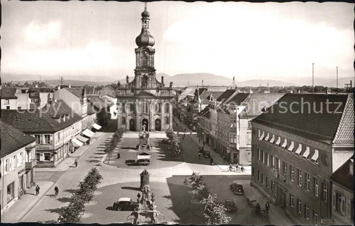 Rastatt Kaiserstrasse Kirche