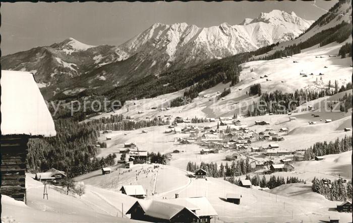 Hirschegg Kleinwalsertal Vorarlberg Wintersportplatz Waldemar Petersen Haus Riez