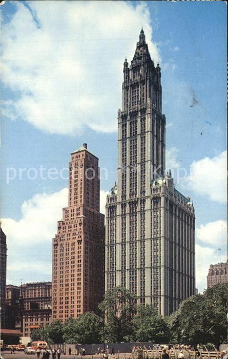 New York City Woolworth Gebaeude