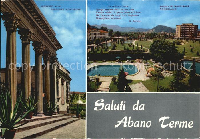 Abano Terme Thermalquellen Panorama