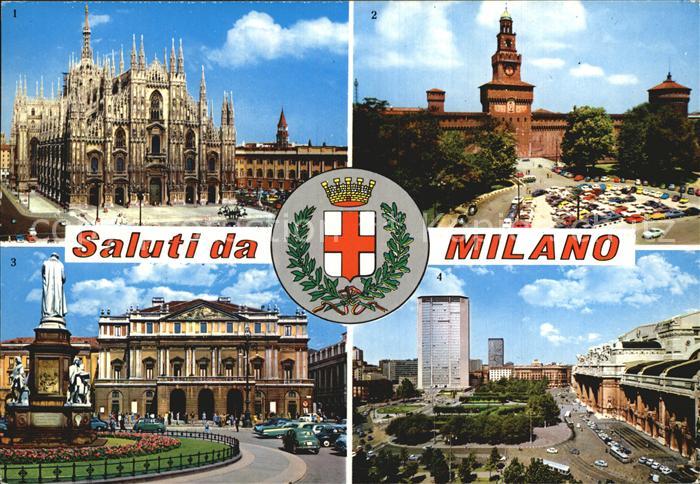 Milano Dom Theater Bahnhof Schloss