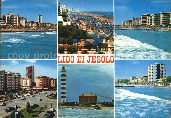 Lido di Jesolo Panorama Strand Leuchtturm