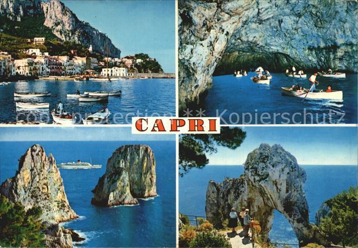 Capri Meer Grotte Hafen