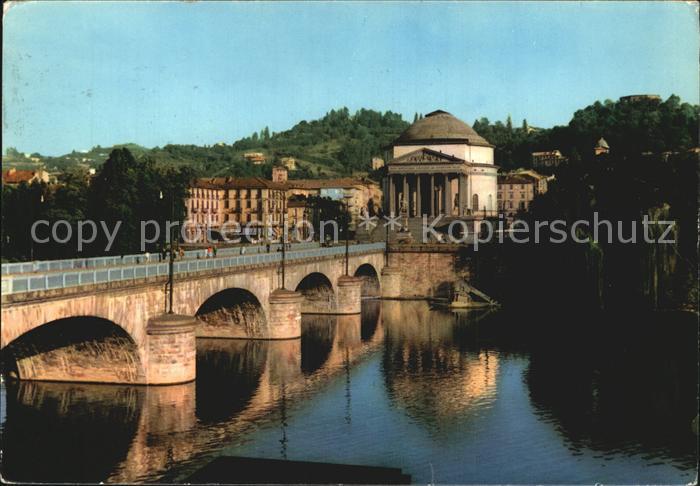 Torino Vittorio Emanuele Bruecke Gran Madre di Dio