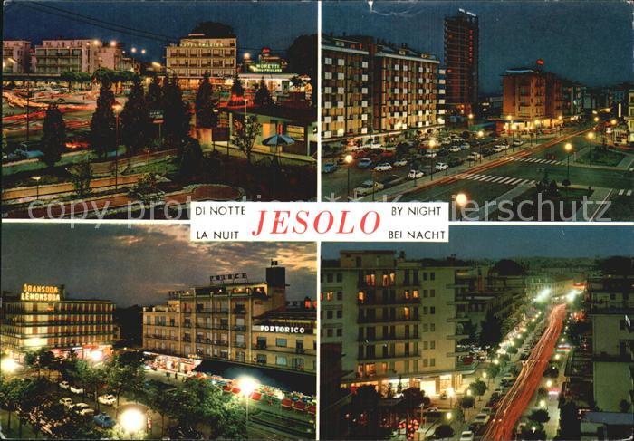 Jesolo Stadtansichten Nacht