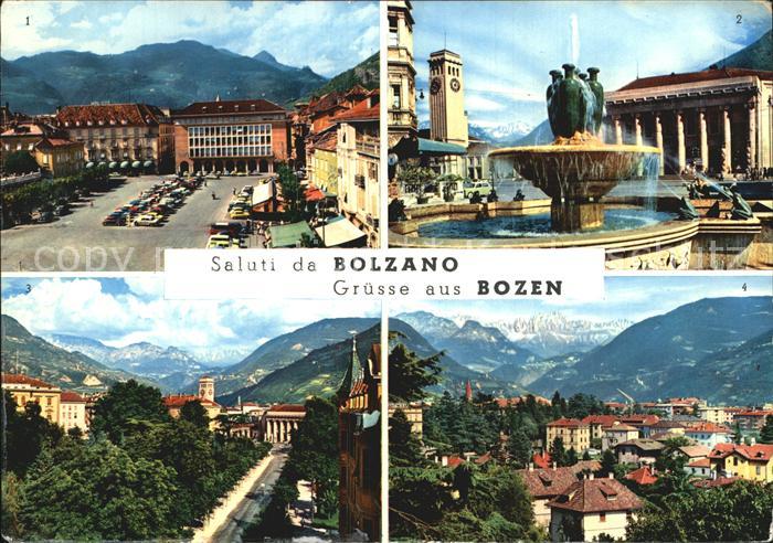 Bolzano Piazza Walter Panorama