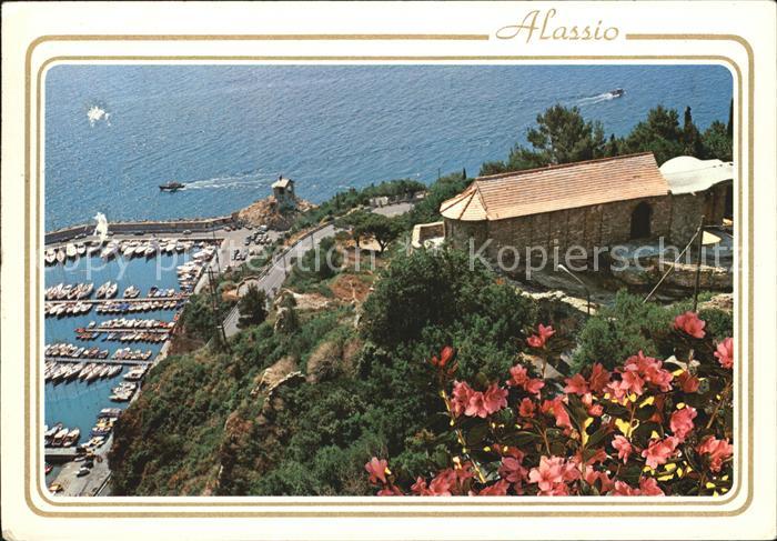 ALAssIO Savona Liguria IT Heiligkreuz Kirche Hafen